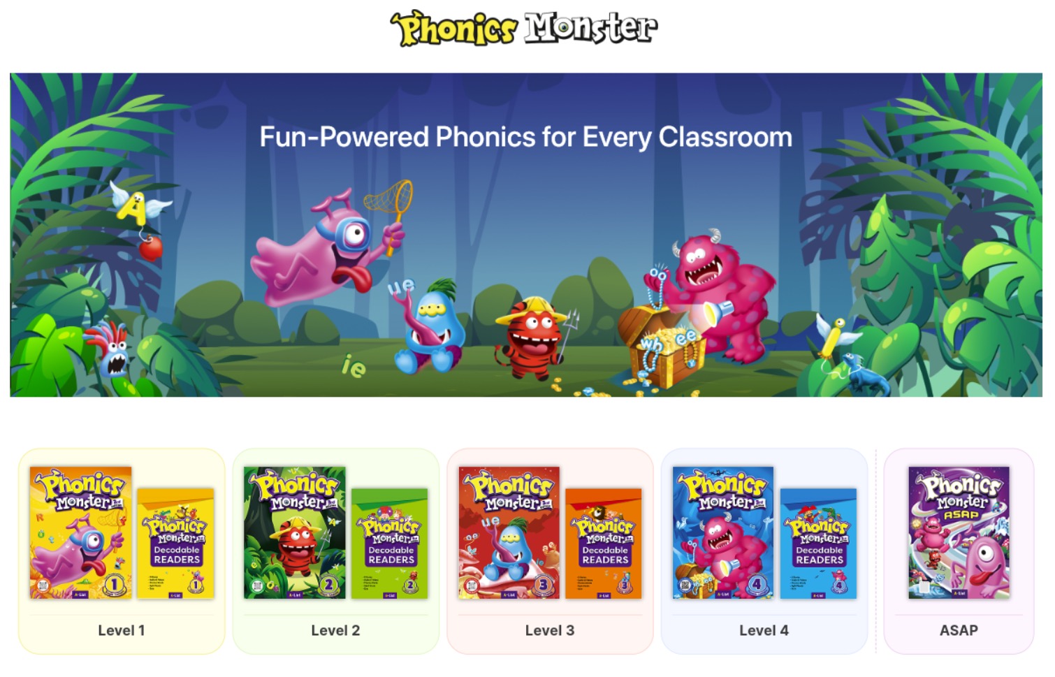 A*List Phonics Monster 3rd 